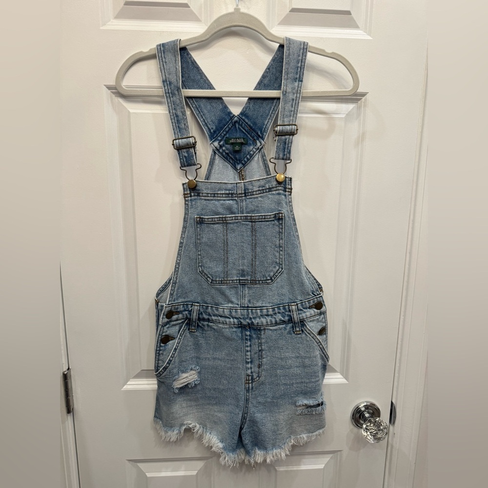Wild Fable Light Blue Denim Overalls